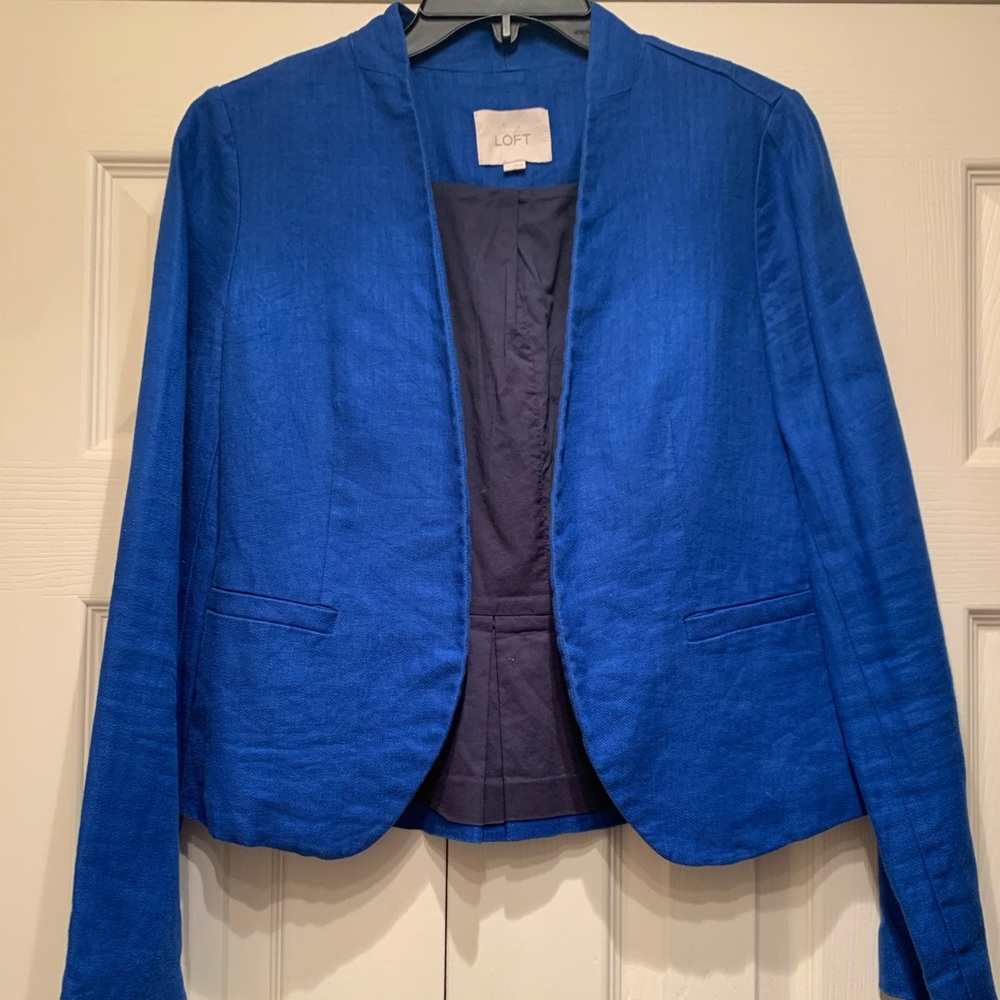 LOFT Linen spring blazer